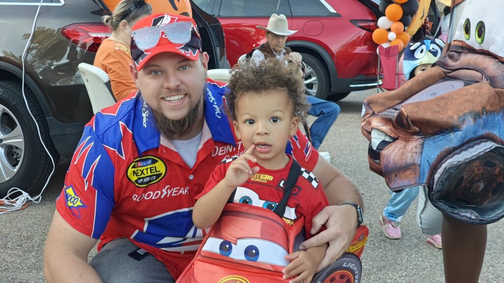 Trunk or Treat, 2024, at Redeemer Lutheran Church in Lubbock, Texas.