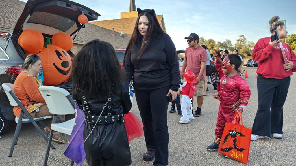 Trunk or Treat, 2024, at Redeemer Lutheran Church in Lubbock, Texas.