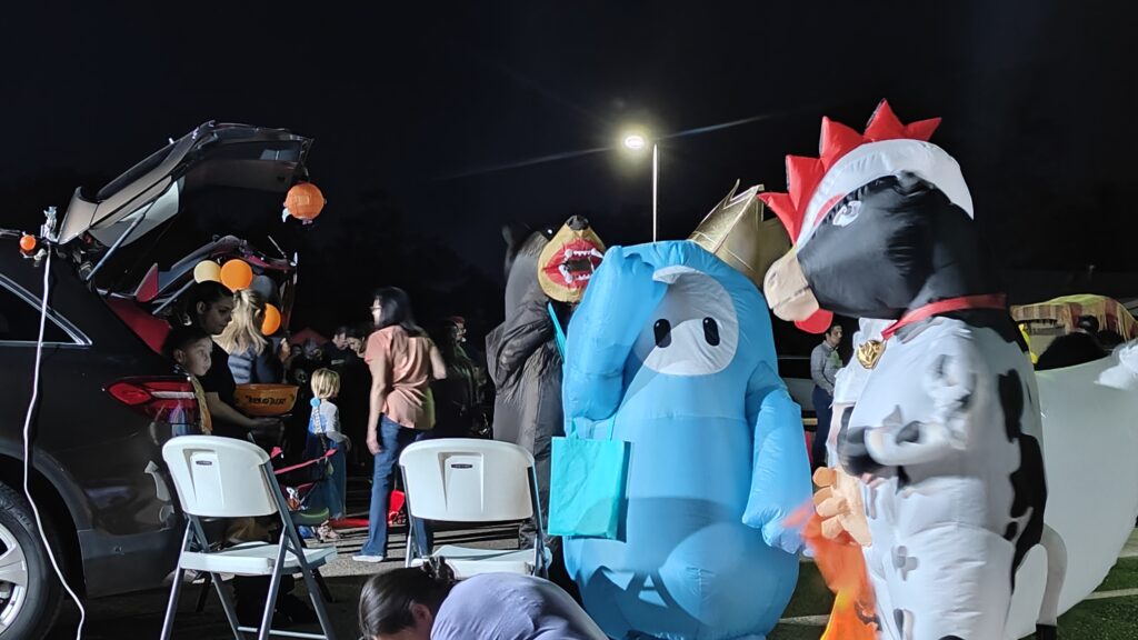 Trunk or Treat, 2024, at Redeemer Lutheran Church in Lubbock, Texas.